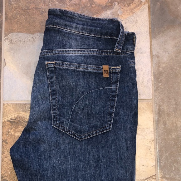 Joe’s Jeans Skinny Ankle Raw Hem High Rise Blanche - Picture 6 of 9